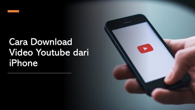 Cara Gampang Nan Praktis Untuk Download Video Youtube Dari Iphone