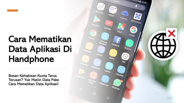 Bosan Kehabisan Kuota Terus Terusan? Yuk Matiin Data Pake Cara Mematikan Data Aplikasi!